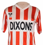 Match worn 1988-1989 Dixons -  Edwin Vurens #10 - Quick  Sparta Rotterdam