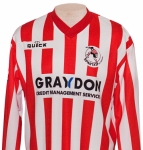 Match worn 2003 - 2004 Graydon- #22 - Quick  Sparta Rotterdam