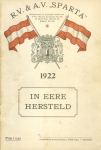 In Ere Hersteld 1922 - Uitgave Nederlandsch Sport-Persbureau Rotterdam