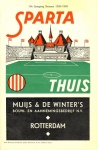 1958-1959 Sparta Rotterdam - Feyenoord