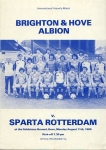 1980 Brighton & Hove Albion - Sparta Rotterdam