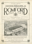 1946 September Romford - Sparta Rotterdam 14 september Programme