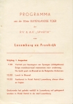 1952 Luxemburg - Frankrijk Toer 1 tm 6 augustus 1952