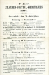 Raamaffiche Zilveren Bal Wedstrijden 1904